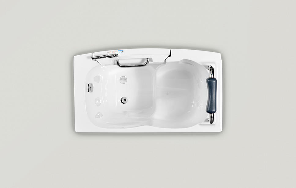 T-108S Bañera interior portátil de masaje con ducha Para ancianos y discapacitados