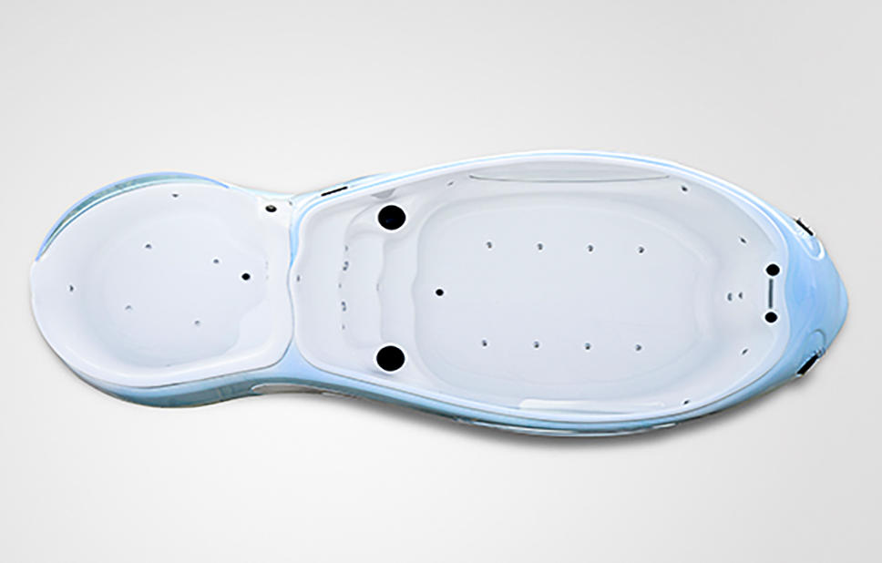 Bañera de plástico duro al aire libre barata portátil de los nuevos productos HT-2 de la bañera del bebé de las piscinas